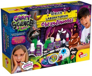 LISCIANI CRAZY SCIENCE WIELKIE LABORATORIUM OBRZYDLIWOŚCI