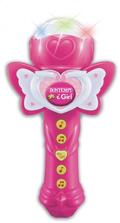 BONTEMPI GIRL RÓŻOWY MIKROFON 2