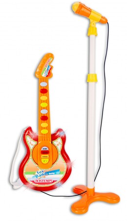 BONTEMPI BABY - GITARA ELEKTRONICZNA W ZESTAWIE Z MIKROFONEM 2