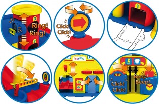 VIKING TOYS CITY GARAŻ DWUPOZIOMOWY ZE SCHODAMI 4