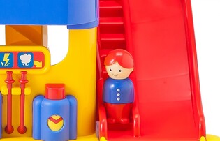 VIKING TOYS CITY GARAŻ DWUPOZIOMOWY ZE SCHODAMI 6
