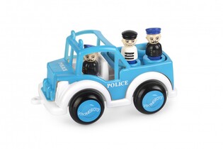 VIKING TOYS JUMBO JEEP POLICJA Z FIGURKAMI