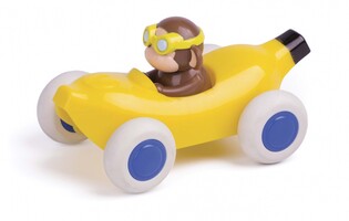 VIKING TOYS WESOŁE AUTKA KRÓLIK, MYSZKA, MAŁPKA, PIESEK MAXI (4 MODELE) 4