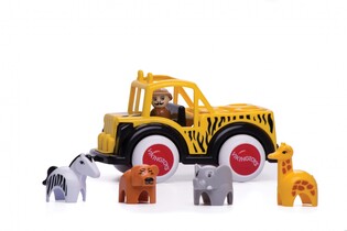 VIKING TOYS JUMBO SAFARI TRUCK ZE ZWIERZĄTKAMI 2