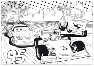 LISCIANI PUZZLE DWUSTRONNE SUPERMAXI 60 EL.CARS 3