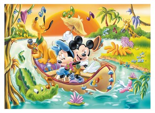 LISCIANI PUZZLE DWUSTRONNE MAXI 60 EL.MICKEY 3