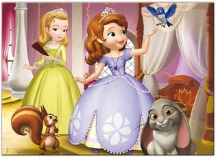 LISCIANI PUZZLE DWUSTRONNE 60EL. MAXI SOFIA 2