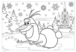 LISCIANI PUZZLE DWUSTRONNE 35 EL. FROZEN 3