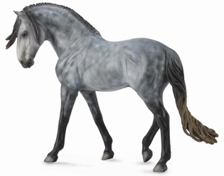 COLLECTA OGIER ANDALUZYJSKI DARK DAPPLE  SKALA 1:12 (DELUXE)