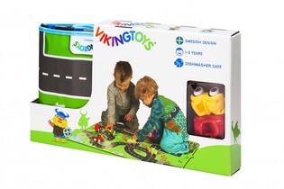 VIKING TOYS CITY MATA Z POJAZDAMI 3 EL.