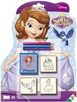 MULTIPRINT SOFIA THE FIRST PIECZĄTKI SHAPED 3 SZT