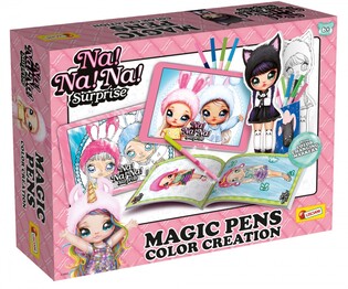 LISCIANI NA NA NA SURPRISE TWÓRZ I KOLORUJ Z MAGICZNYMI PISAKAMI