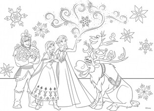 LISCIANI PUZZLE DF SUPERMAXI 24 EL. FROZEN 3