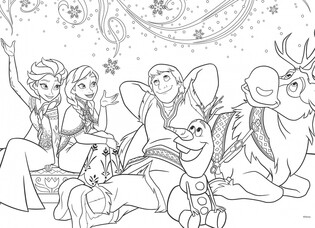 LISCIANI PUZZLE DF PLUS 24 EL. FROZEN 3