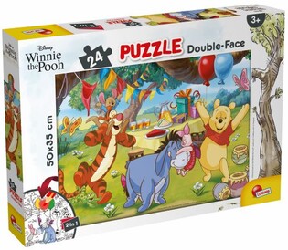 LISCIANI PUZZLE DWUSTRONNE PLUS 24 EL. KUBUŚ PUCHATEK