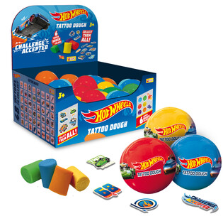LISCIANI HOT WHEELS CIASTOLINA  Z TATUAŻEM