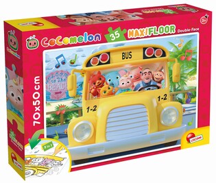 LISCIANI COCOMELON DWUSTRONNE PUZZLE PODŁOGOWE 35 EL.
MALI ODKRYWCY
 6
