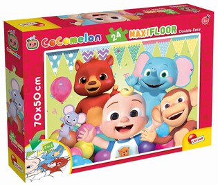 LISCIANI COCOMELON DWUSTRONNE PUZZLE PODŁOGOWE 24 EL.
NAJLEPSI PRZYJACIELE
