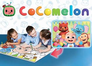 LISCIANI COCOMELON DWUSTRONNE PUZZLE PODŁOGOWE 24 EL.
NAJLEPSI PRZYJACIELE
 4