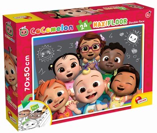 LISCIANI COCOMELON DWUSTRONNE PUZZLE PODŁOGOWE 24 EL
POUCZYMY SIĘ RAZEM
