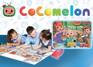 LISCIANI COCOMELON DWUSTRONNE PUZZLE PODŁOGOWE 24 EL.
SŁONECZNY DZIEŃ N ZABAWĘ 3