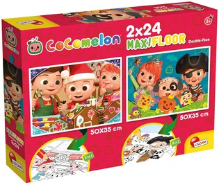 LISCIANI COCOMELON DWUSTRONNE PUZZLE PODŁOGOWE 2X24 EL
DZIEŃ ZACZYNA SIĘ OD PIOSENKI
