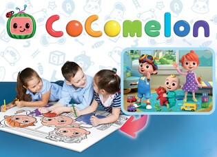 LISCIANI COCOMELON DWUSTRONNE PUZZLE PODŁOGOWE 60 EL.
UROCZE PRZYTULASKI
 4