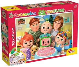 LISCIANI COCOMELON DWUSTRONNE PUZZLE PODŁOGOWE 35 EL.
NAJLEPSI PRZYJACIELE
