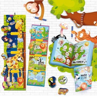 LISCIANI MONTESSORI BABY WZROST I ZABAWA 2