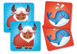 LISCIANI MONTESSORI BABY TOUCH GRA PAMIĘCIOWA 2