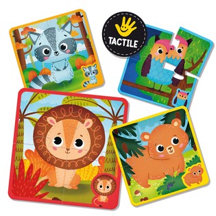 LISCIANI MONTESSORI BABY TOUCH PUZZLE 2