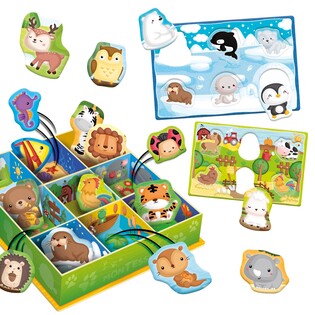 LISCIANI MONTESSORI BABY BOX - SZCZĘŚLIWE ZWIERZĘTA 2