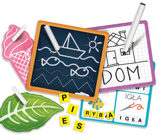 LISCIANI MONTESSORI TABLICE EDUKACYJNE 2