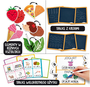 LISCIANI MONTESSORI TABLICE EDUKACYJNE 3