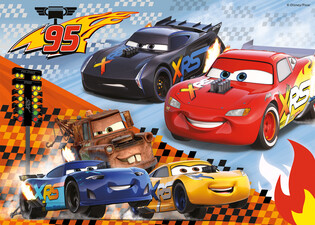 LISCIANI DISNEY PUZZLE DWUSTRONNE MAXI PODŁOGOWE 150 EL. AUTA 2