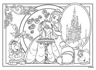 LISCIANI DISNEY PUZZLE DWUSTRONNE MAXI PODŁOGOWE 108 EL. 3