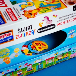 LISCIANI MONTESSORI ŚWIAT ZWIERZĄT 3