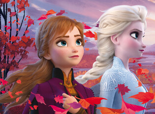 LISCIANI DISNEY PUZZLE EKO DWUSTRONNE FROZEN 60 EL. 2