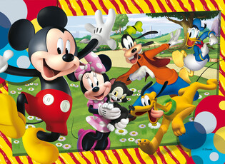 LISCIANI DISNEY PUZZLE EKO DWUSTRONNE MYSZKA MIKI 60 EL. 2