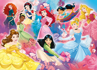 LISCIANI DISNEY PUZZLE EKO DWUSTRONNE PRINCESS 24 EL. 2