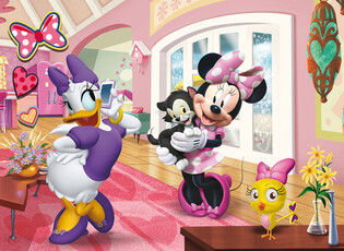 LISCIANI DISNEY PUZZLE EKO DWUSTRONNE MINNIE 24 EL. 2