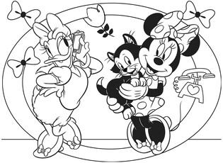 LISCIANI DISNEY PUZZLE EKO DWUSTRONNE MINNIE 24 EL. 3