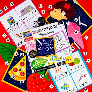 LISCIANI MONTESSORI TABLICE EDUKACYJNE 5