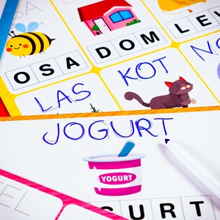 LISCIANI MONTESSORI TABLICE EDUKACYJNE 10