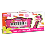 BONTEMPI GIRL KEYBOARD I MIKROFON KARAOKE