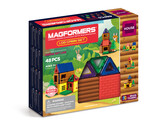 MAGFORMERS LOG CABIN SET 48 EL.