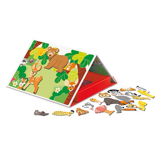 SEVI MAGNETYCZNE PUZZLE ZE ZWIERZĘTAMI 3