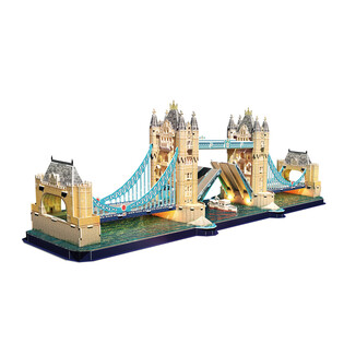 CUBIC FUN PUZZLE 3D TOWER BRIDGE LED- L531h 2