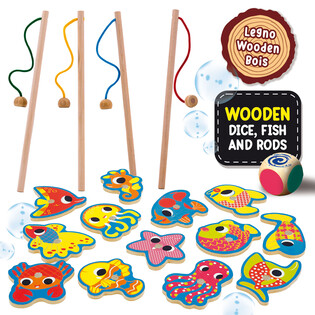 LISCIANI MONTESSORI WOOD BABY FISH FUN 3