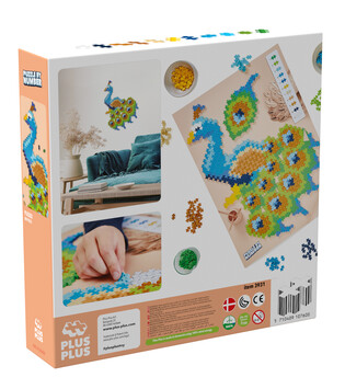 PLUS-PLUS PUZZLE BY NUMBER PAW - 800 ELEMENTÓW 2